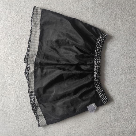 Houndstooth Skater Skirt Mini Size M - Picture 5 of 10